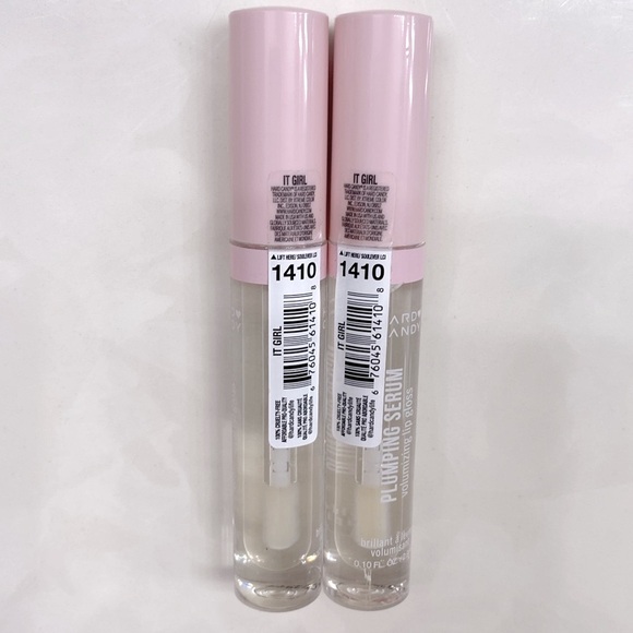 (LOT OF 2) Hard Candy Plumping Serum Volumizing Lip Gloss, It Girl, NEW & SEALED - Picture 2 of 6